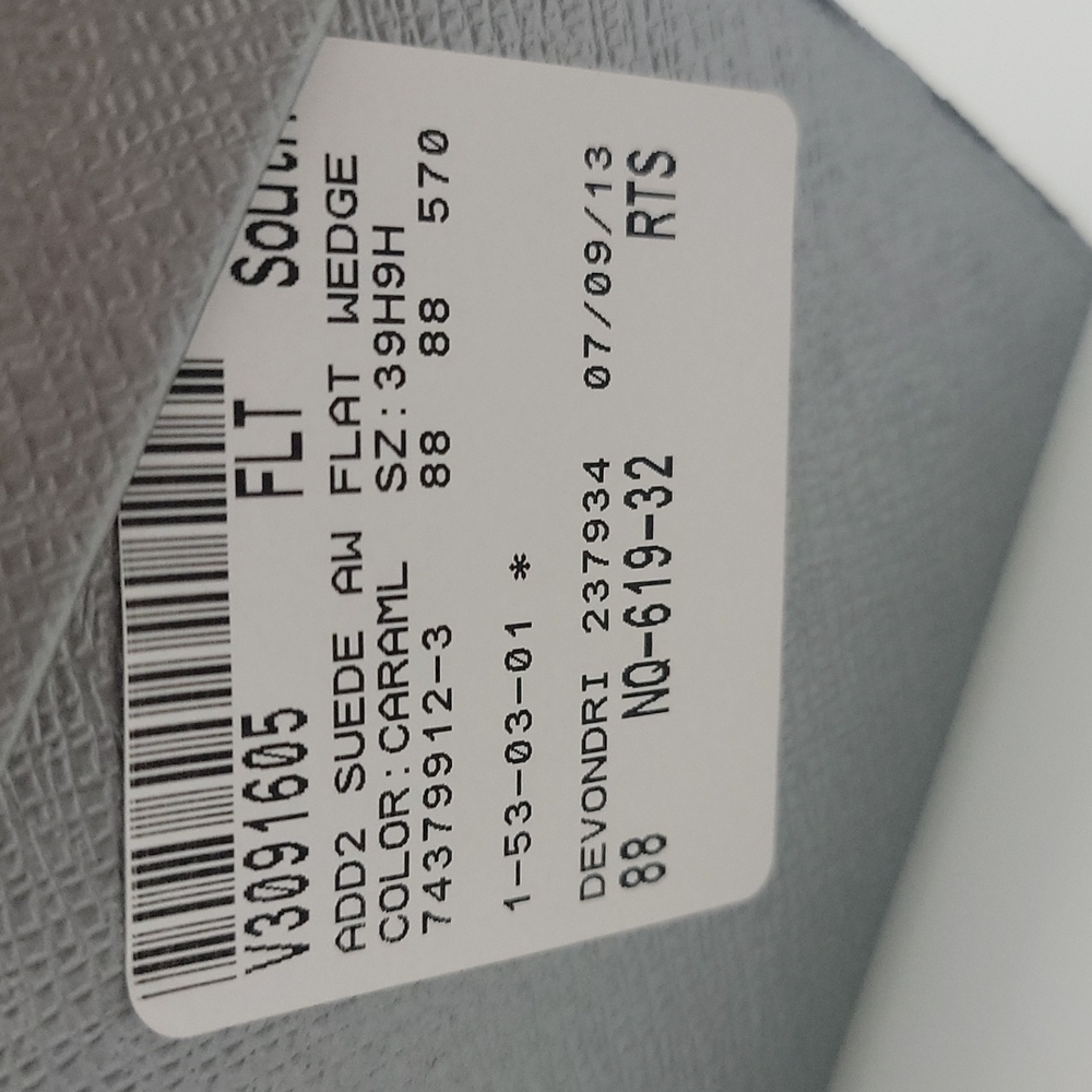 Prada Brown Suede Wedge Sandals - Picture 11 of 12